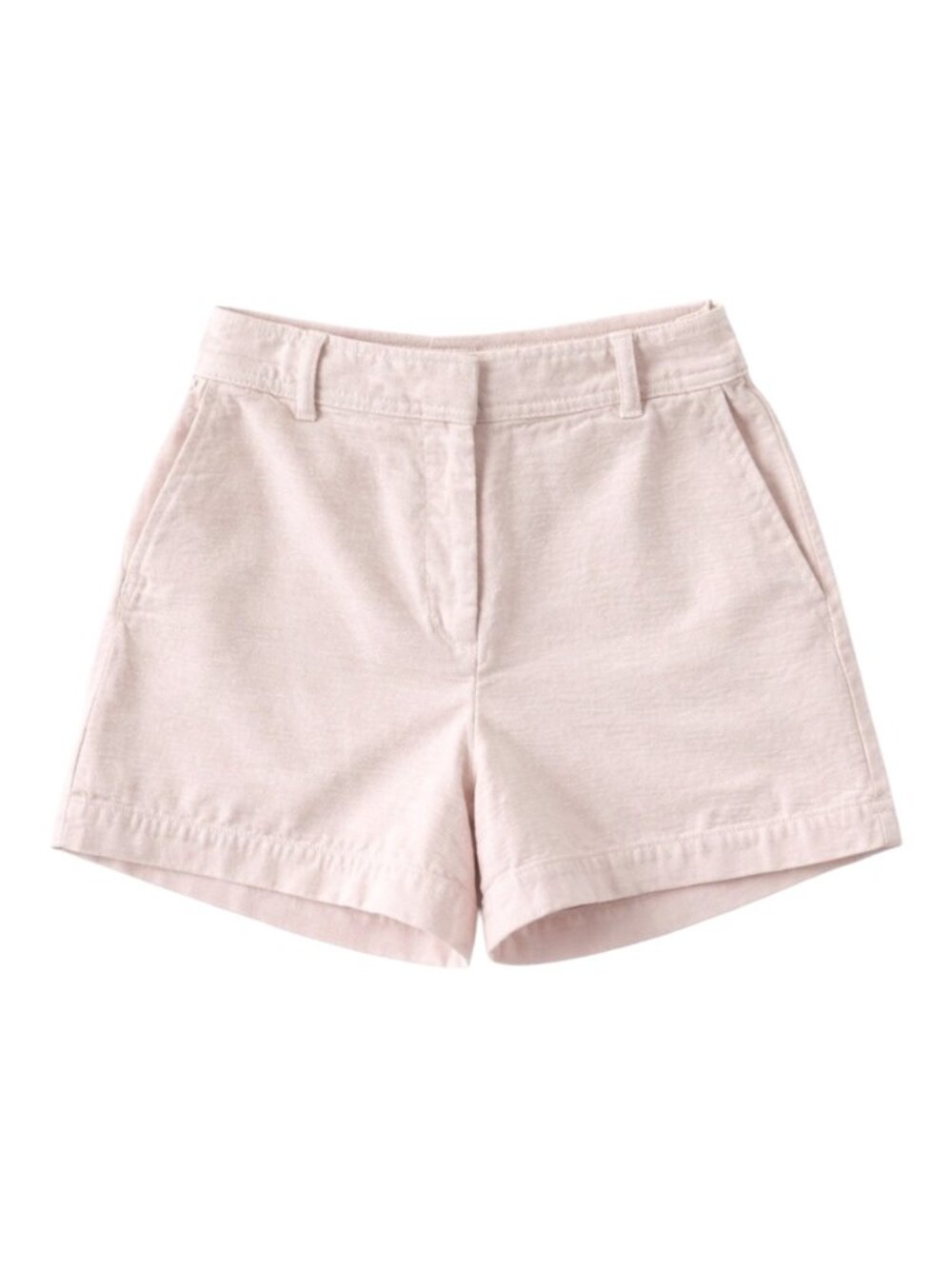 Boden Shorts Women 6 Pink Textured Cotton Modal‎ Chino Preppy Outdoor Designer